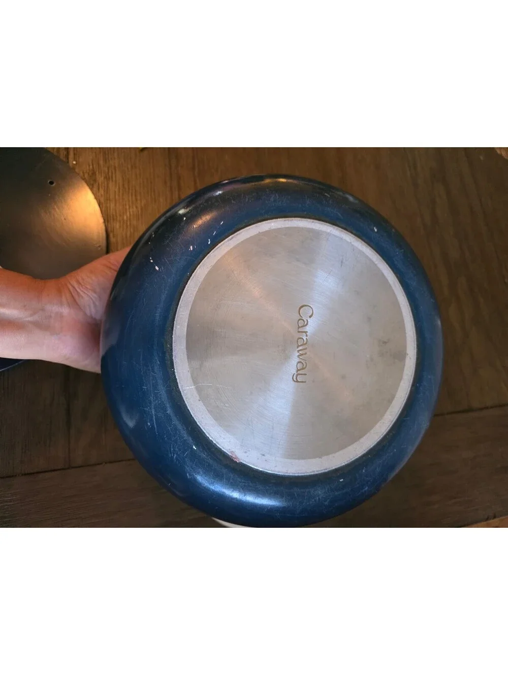 Caraway Ceramic Nonstick Covered Pot - Blue